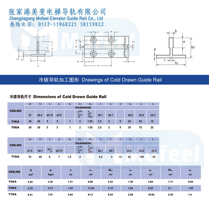 冷拔导轨尺寸图